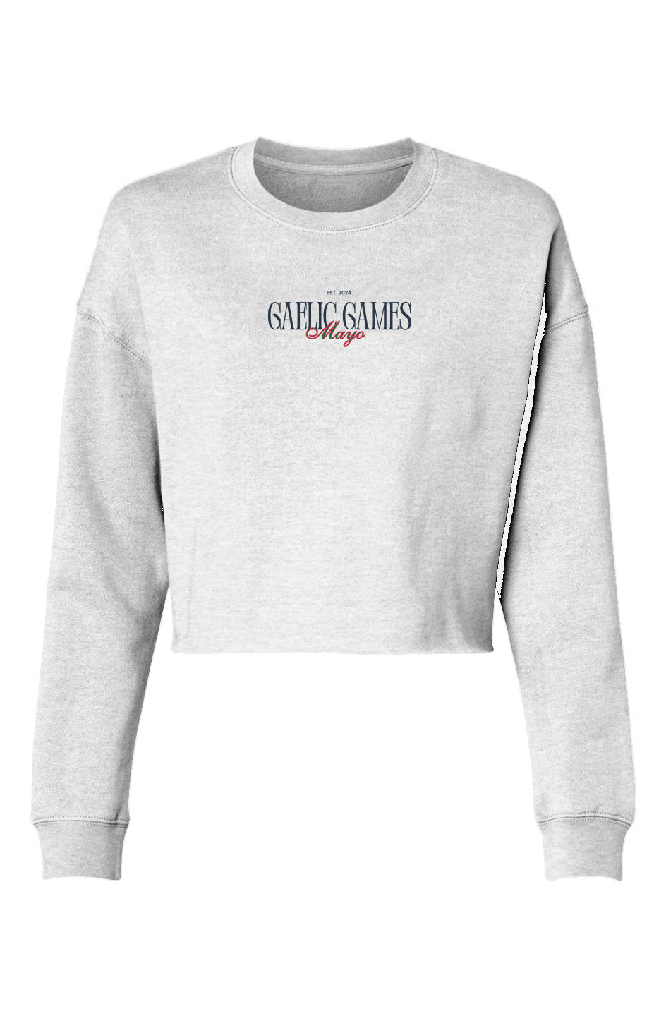 Lightweight Cropped Crew (Mayo)